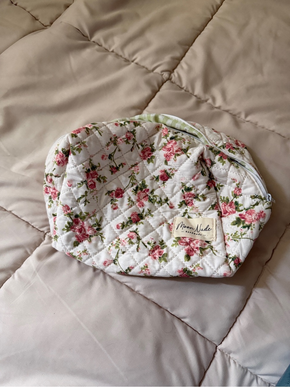 Moon Nude Quilted Roze Bag